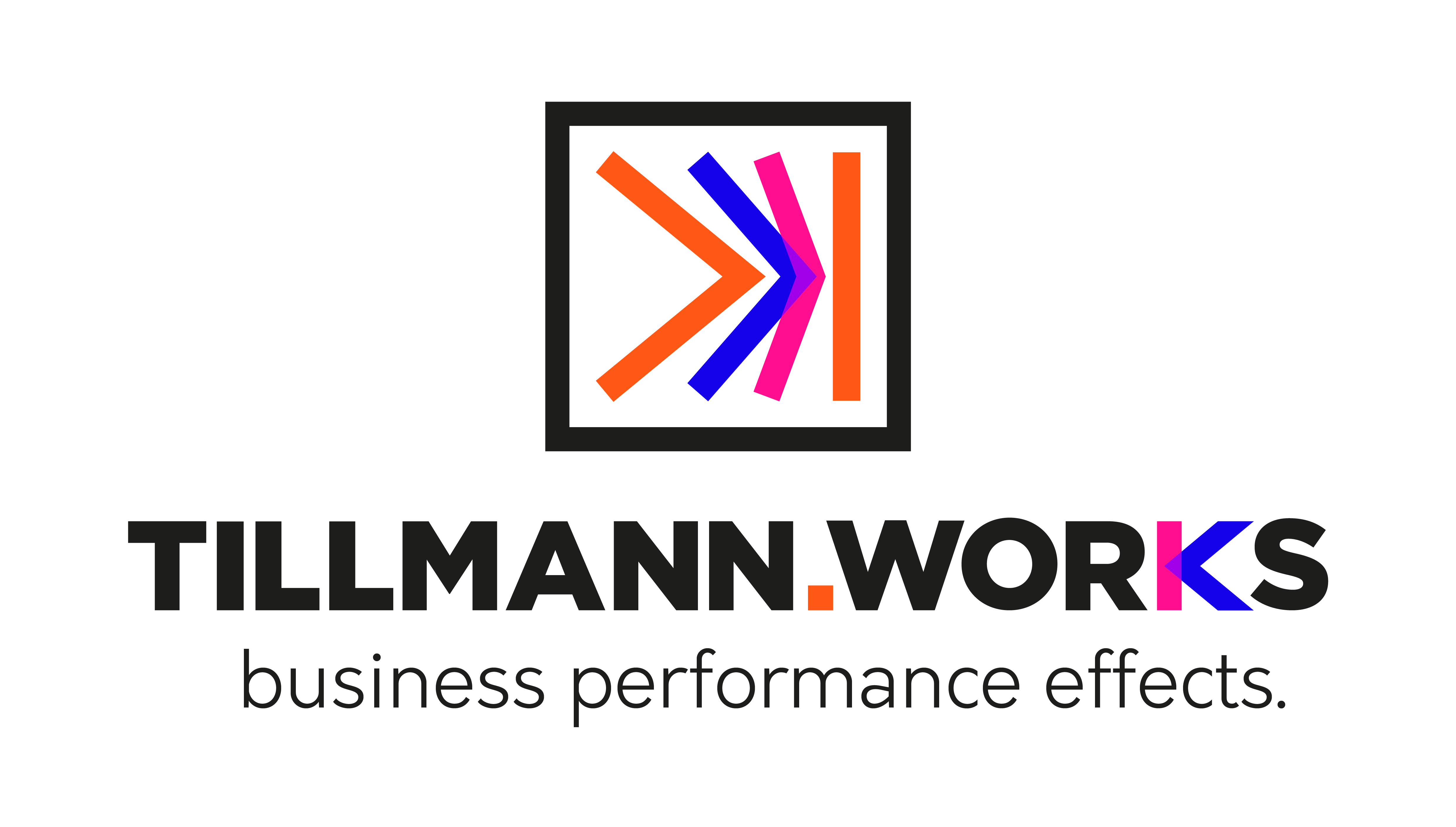 Logo mit Claim www.tillmann.works